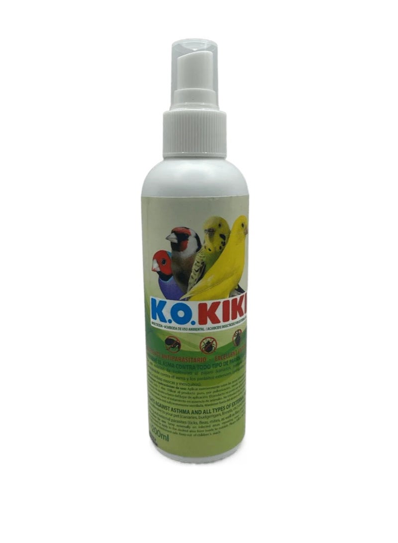 K.O.KIKI - Anti external parasites spray for birds - 200ml